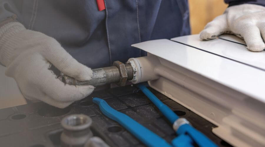 Professional water heater repair services in Middletown, IA